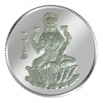 Goddess Lakshmi Coin - 20 grams - Silver 999