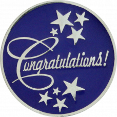 Silver Coin to Say Congratulations (Personalised)
