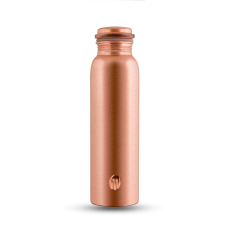 Copper Bottle (Ganga) 1000 ml - Matte/Satin finish