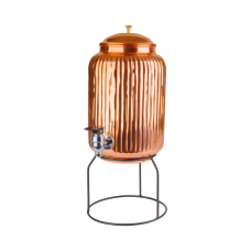 GPAC Brahmaputra Cooler - Glossy - 5000 ml (5-litre Copper tank with tap & stand)