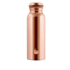 Copper Bottle (Ganga) 700 ml - Glossy/Mirror finish