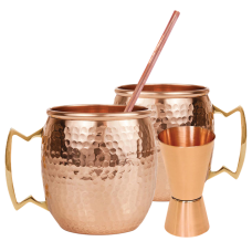 CopperKraft Hand-Crafted Pure Copper Moscow Mule Mug
