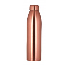 Copperkraft Rewa Pure Copper bottle 1000ml - Glossy/Mirror finish