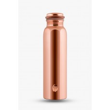 Personalised CopperKraft GANGA Pure Copper Bottle 1000 ml - Mirror, Glossy finish