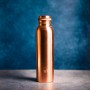 Copper Bottle (Ganga) 1000 ml - Glossy/Mirror finish