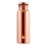CopperKraft GANGA - Pure Copper Water Bottle 700 ml - Glossy/Mirror finish